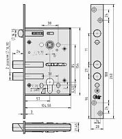 Крит ЗВ-7РМП-А-лев.-Хп 9*9мм антипаника хром б/о, м/о 85мм арт.02047 Замок врезной тяж.(10) Крит ЗВ-7РМП-А-лев.-Хп 9*9мм антипаника хром б/о, м/о 85мм арт.02047 Замок врезной тяж.(10)