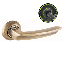 АЛЛЮР АРТ "ВЕРНЕР" AB (1100) ст.бронза С НАКЛАДКОЙ Комплект ручек (20) АЛЛЮР АРТ "ВЕРНЕР" AB (1100) ст.бронза С НАКЛАДКОЙ Комплект ручек (20)