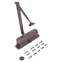 NOTEDO Доводчик дверной DC-120 легкий характер BROWN до 140 кг коричневый (10) NOTEDO Доводчик дверной DC-120 легкий характер BROWN до 140 кг коричневый (10)