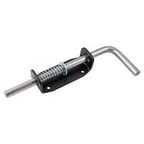 Засов Киров Секрет ЗД-15 300мм d-14мм гаражный  с пружиной (14)