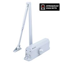 БУЛАТ Доводчик дверной ДД 504/4 A-S (60-120 кг) серебро (10) БУЛАТ Доводчик дверной ДД 504/4 A-S (60-120 кг) серебро (10)