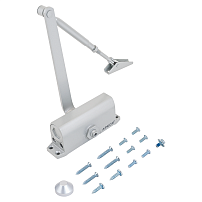 Апекс Доводчик дверной DC-20.3/0950/065-А1 SL серебро до 65 кг (10) Апекс Доводчик дверной DC-20.3/0950/065-А1 SL серебро до 65 кг (10)