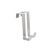 АЛЛЮР КДН-1 (20х20) хром 2 шт. Крючок на дверь мебели навесной (100)