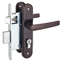 Птимаш ЗВ4-3.08 медь СТЯЖКИ Замок врезной с/руч (10) Птимаш ЗВ4-3.08 медь СТЯЖКИ Замок врезной с/руч (10)