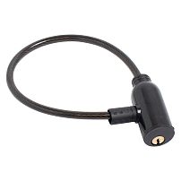 СТАНДАРТ ВС-Т6 (350 мм) BLACK черный Замок велосипедный тросовый (200,100) СТАНДАРТ ВС-Т6 (350 мм) BLACK черный Замок велосипедный тросовый (200,100)