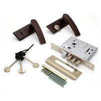 Рязань ЗВ 9-8/13 антик медь с мал.накл НР-002 Ш 74500 м/о 55мм Замок врезной с/руч (12) Рязань ЗВ 9-8/13 антик медь с мал.накл НР-002 Ш 74500 м/о 55мм Замок врезной с/руч (12)