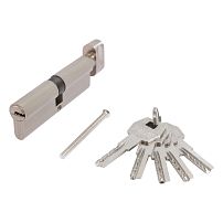 Стандарт MAX 100 (50х50В) SN 5кл мат.никель перф.ключ/верт. Цилиндровый механизм (60,10) Стандарт MAX 100 (50х50В) SN 5кл мат.никель перф.ключ/верт. Цилиндровый механизм (60,10)
