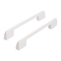 StahlBuro A300-128 2шт., W матовый белый. Ручка-скоба мебельная (15, 150) StahlBuro A300-128 2шт., W матовый белый. Ручка-скоба мебельная (15, 150)