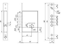 Балашиха ЗВ8 190.0.0 5кл б/о Замок врезной б/руч (20) Балашиха ЗВ8 190.0.0 5кл б/о Замок врезной б/руч (20)