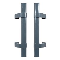 БУЛАТ РС-03.400.7016 антрацит, регулируемая, ручка скоба для аллюм. и ПВХ дверей,(АРД-03)(16)