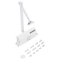 NOTEDO Доводчик дверной DC-070 WHITE до 70 кг белый (10) NOTEDO Доводчик дверной DC-070 WHITE до 70 кг белый (10)