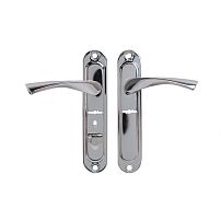 АЛЛЮР 03S CP R прав. для сувальдных замков м/о 42 мм Комплект ручек (20)