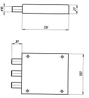 С-Пб (Богатырь С) Сейфовый Замок накладной тяж (10) С-Пб (Богатырь С) Сейфовый Замок накладной тяж (10)