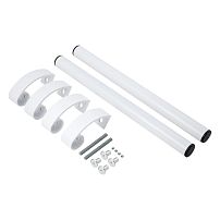 БУЛАТ РС-02.400.9016 белый, регулируемая, ручка скоба для алюм. и ПВХ дверей,(АРД-02)(16) БУЛАТ РС-02.400.9016 белый, регулируемая, ручка скоба для алюм. и ПВХ дверей,(АРД-02)(16)