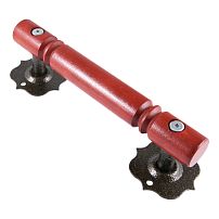 Киров Секрет РСД-250 круглая фигурная красное дерево Ручка-скоба (40)