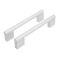 StahlBuro AP2313-128 2шт., W матовый белый хром. Ручка-скоба мебельная (15, 150) StahlBuro AP2313-128 2шт., W матовый белый хром. Ручка-скоба мебельная (15, 150)