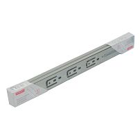 StahlBuro направляющие шариковые с доводчиком (2 шт.) 35-400 /16"/ хром (20)