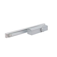 БУЛАТ Доводчик дверной PROFI  ДД 802/3 AH-S (40-80 кг) серебро, морозостойкий со скольз. тягой(10)  