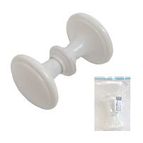 Башкирия РДП-03-1 белая Ручка-кнопка (100) Упакованная