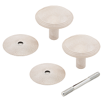 Реж РДК -115-Бел.Зол. Ручка-кнопка (60) Реж РДК -115-Бел.Зол. Ручка-кнопка (60)