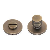 Сантехническая завертка к ручкам АЛЛЮР АРТ BK-R4 MAB(7230) матовая бронза (100,10)