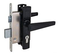 Д-град Зенит ЗВ4-3.01 черный м/о 55 Замок врезной с/руч (15) Д-град Зенит ЗВ4-3.01 черный м/о 55 Замок врезной с/руч (15)