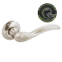 АЛЛЮР АРТ "ШЭРОН" SN (1780) мат.никель С НАКЛАДКОЙ Комплект ручек (20) АЛЛЮР АРТ "ШЭРОН" SN (1780) мат.никель С НАКЛАДКОЙ Комплект ручек (20)