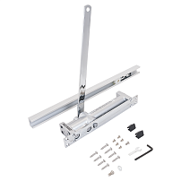 NOTEDO Доводчик дверной  DC-055IN-HO SILVER скрытой установки до 55 кг (10)