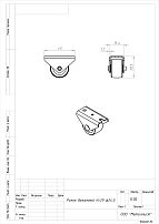 Ролик выкатной h-29 цинк Кунгур (300,10!!!)