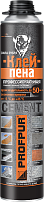 Клей-пена PROFPUR CEMENT 850 мл арт.01-02-23 (12) 