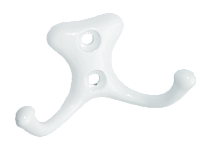 Кунгур №21 белый крючок-вешалка (100,10!!!)