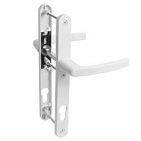 БУЛАТ РФ 92.25.02.9016 УРАЛ белый с пружин. м/о 92 "под пальчики" для узкопроф. Комплект ручек (30)