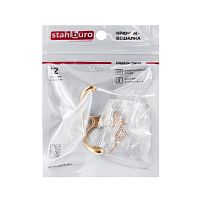 StahlBuro 002 GP золото ЕВРОПАКЕТ крючок-вешалка (360,60) StahlBuro 002 GP золото ЕВРОПАКЕТ крючок-вешалка (360,60)