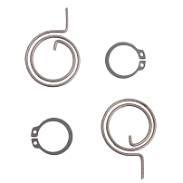 Рем.комплект ручек (пружина+кольцо по 2 шт) Птимаш (200,10!!!)