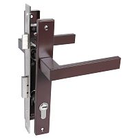 СТАНДАРТ 8520.01.8017 коричневый, ключ-ключ Замок врезной с/руч (20) СТАНДАРТ 8520.01.8017 коричневый, ключ-ключ Замок врезной с/руч (20)