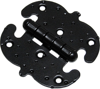 Н.Новгород ПН 5-90-SL черн.матовый Петля накладная фигурная (20)