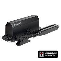 БУЛАТ Доводчик дверной ARCTIC (АРКТИК) ДД 502/4 A-B (60-120 кг) черный, морозостойкий (10)