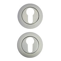 Накладка для ц/м АЛЛЮР АРТ ET-R1 W/CP(32112) белый/хром (100,10)