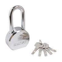 БУЛАТ ВС6-Т65-01МХ (ВС1С-865Д) хром d10,5 мм 5 перф. кл. Замок навесной (24,6)