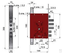 Герион "Конкурент Т" Правый с ручками с/т ЗЩ5кл Замок врезной тяж. (6) Герион "Конкурент Т" Правый с ручками с/т ЗЩ5кл Замок врезной тяж. (6)