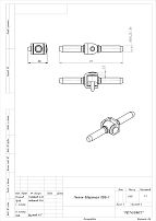 Кунгур ввёртная ПВв-1 шаг 1,25 под мет.гайку цинк Петля (150,10!!!)