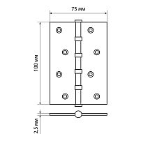 RENZ 100-4BB FH CF 4 подш кофе 100*75 Петля дверная 2 шт (50;1!!!) RENZ 100-4BB FH CF 4 подш кофе 100*75 Петля дверная 2 шт (50;1!!!)