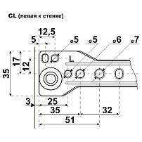 StahlBuro направляющие роликовые (2шт.) 400/0,8 мм белый (25)