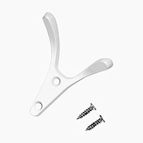 СТАНДАРТ 206 WW матовый белый ЕВРОПАКЕТ крючок-вешалка (360,60) СТАНДАРТ 206 WW матовый белый ЕВРОПАКЕТ крючок-вешалка (360,60)