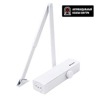 БУЛАТ Доводчик дверной PROFI ДД 812/5 С-W (25-120 кг) белый (10) 