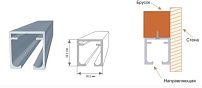 Направляющая для раздвижных дверей с доводчиком, длина 3м (10)