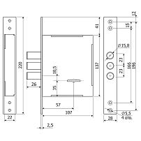 Гардиан 60.01 ДЛИН.КЛ.(ЗК.303Н-01/112,5мм) б/о б/накл 4кл Замок врезной тяжелый (12) Гардиан 60.01 ДЛИН.КЛ.(ЗК.303Н-01/112,5мм) б/о б/накл 4кл Замок врезной тяжелый (12)