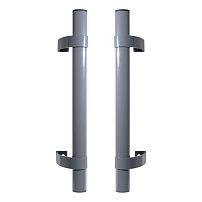 БУЛАТ РС-03.500.7024 сер.графит, регулируемая,  ручка скоба для аллюм. и ПВХ дверей,(АРД-03)(16)