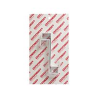 АЛЛЮР КДН-1 (20х20) белый 2 шт. Крючок на дверь мебели навесной (100)