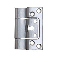 Киров Секрет ПНН 80 хром эффект Петля для финских дверей с притвором (40) Киров Секрет ПНН 80 хром эффект Петля для финских дверей с притвором (40)